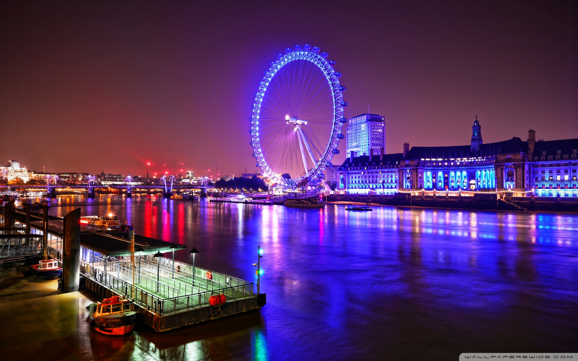 London Eye - HD Wallpaper 