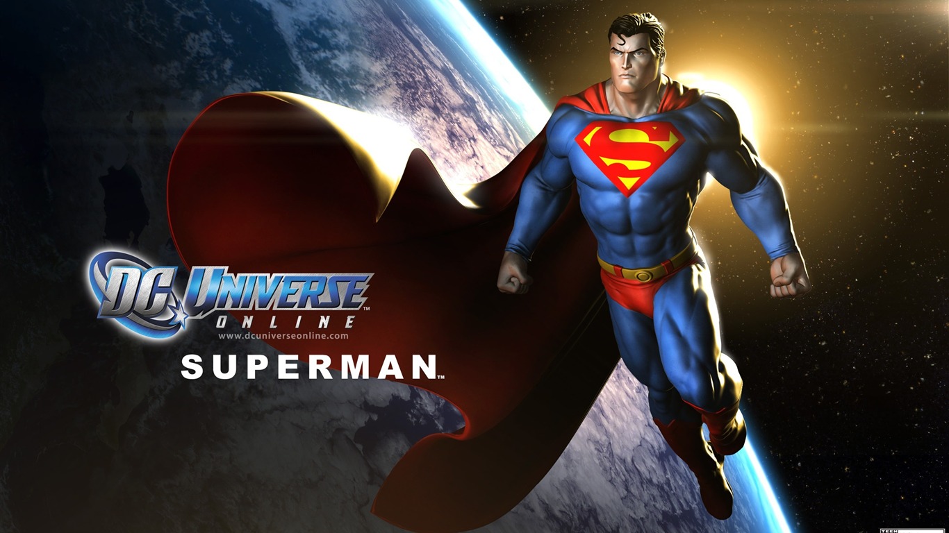 Superman-dc Universe Online Game Hd Desktop Wallpaper2013 - Dc - HD Wallpaper 