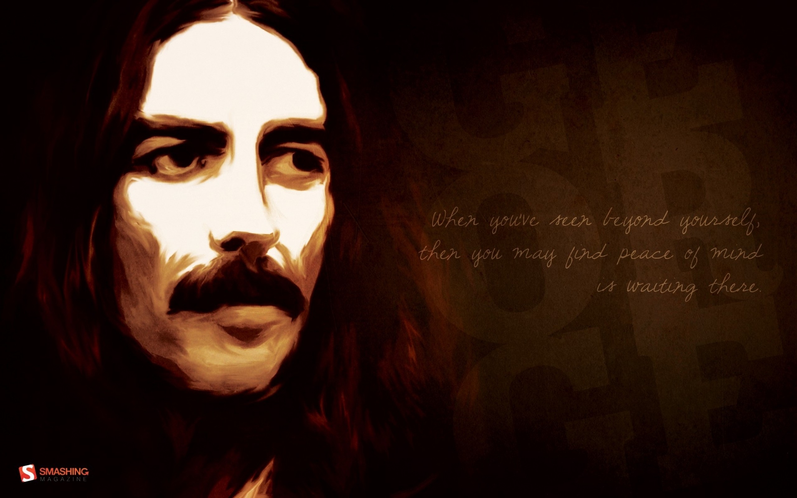Quotes The Beatles George Harrison Mind Faces Smashing - George Harrison - HD Wallpaper 