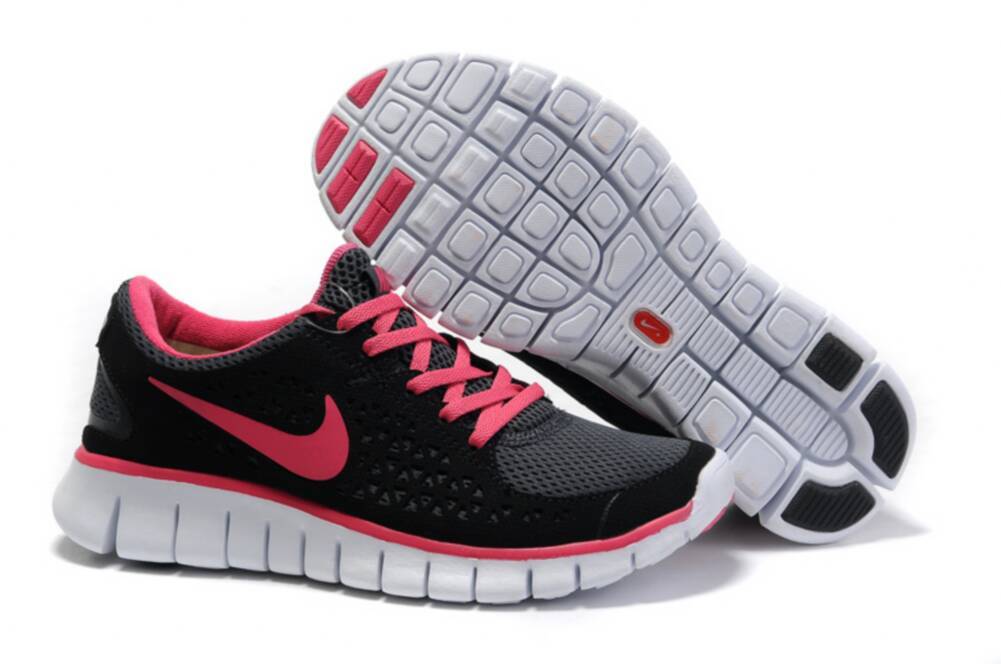 Nike Free Run Black And Pink - HD Wallpaper 