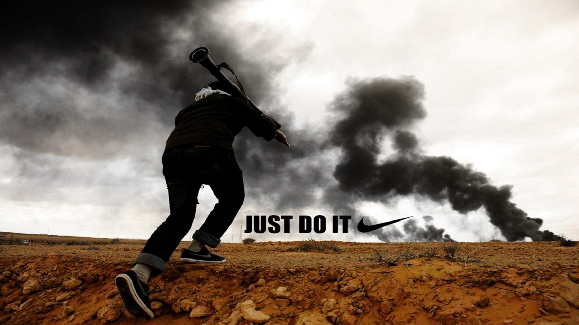 Just Do It War - HD Wallpaper 