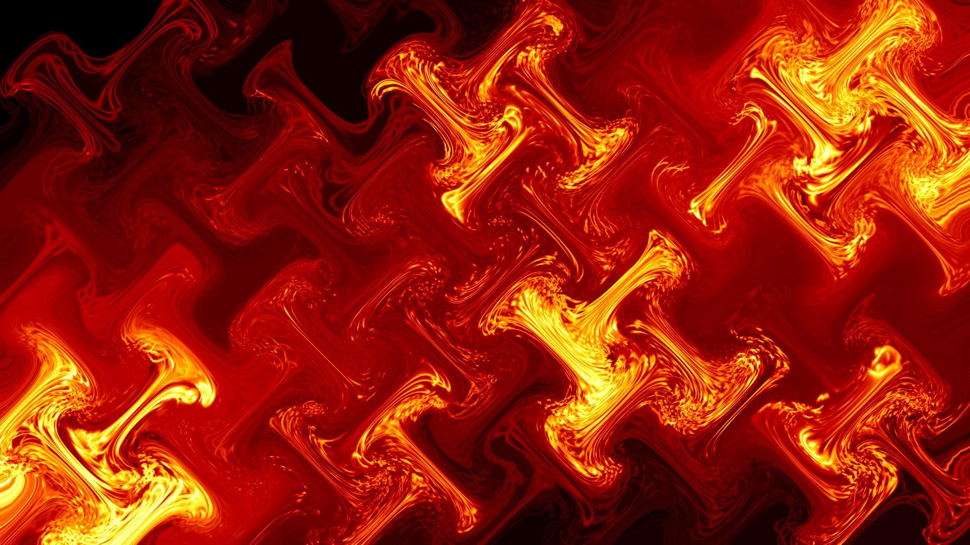 Red Flames Wallpaper Hd - HD Wallpaper 