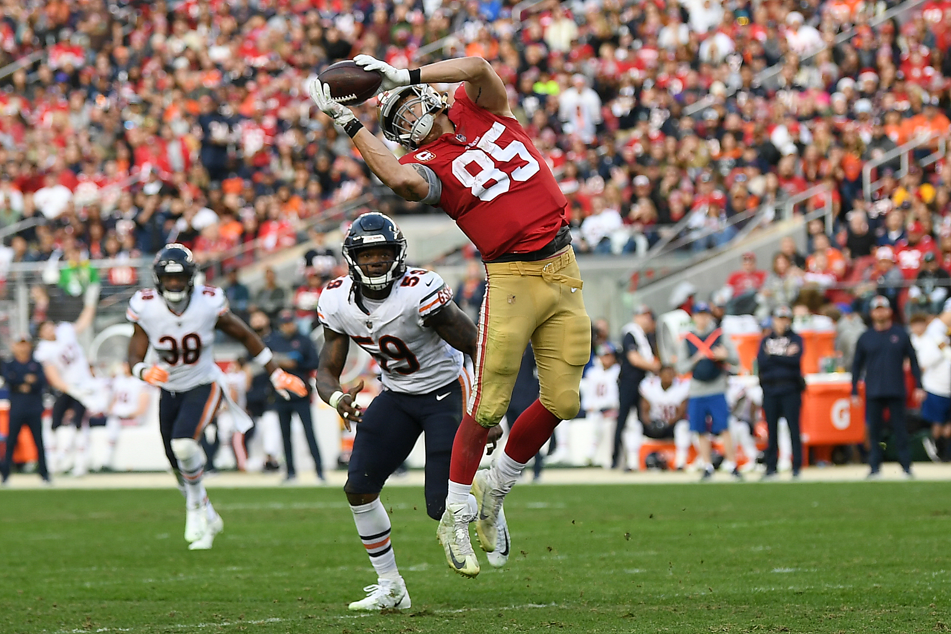49ers George Kittle - HD Wallpaper 
