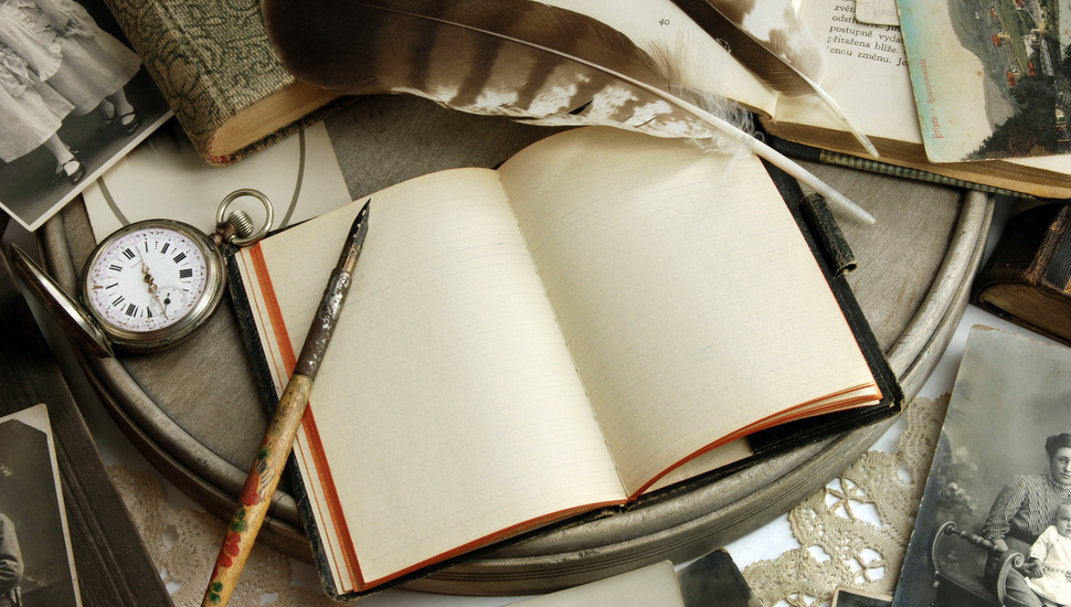 Cards, Vintage, Notepad, Paper, Vintage, Books, Retro - Laptop Book And Pen - 970x550 Wallpaper Cards, Vintage, Notepad, Paper, Vintage, Books, Retro - Laptop Book And Pen - 970x550 Wallpaper