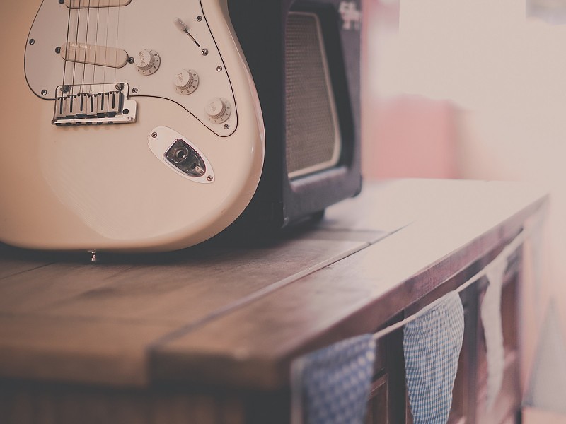Vintage Guitar Hd Wallpaper - Vintage Guitar - HD Wallpaper 