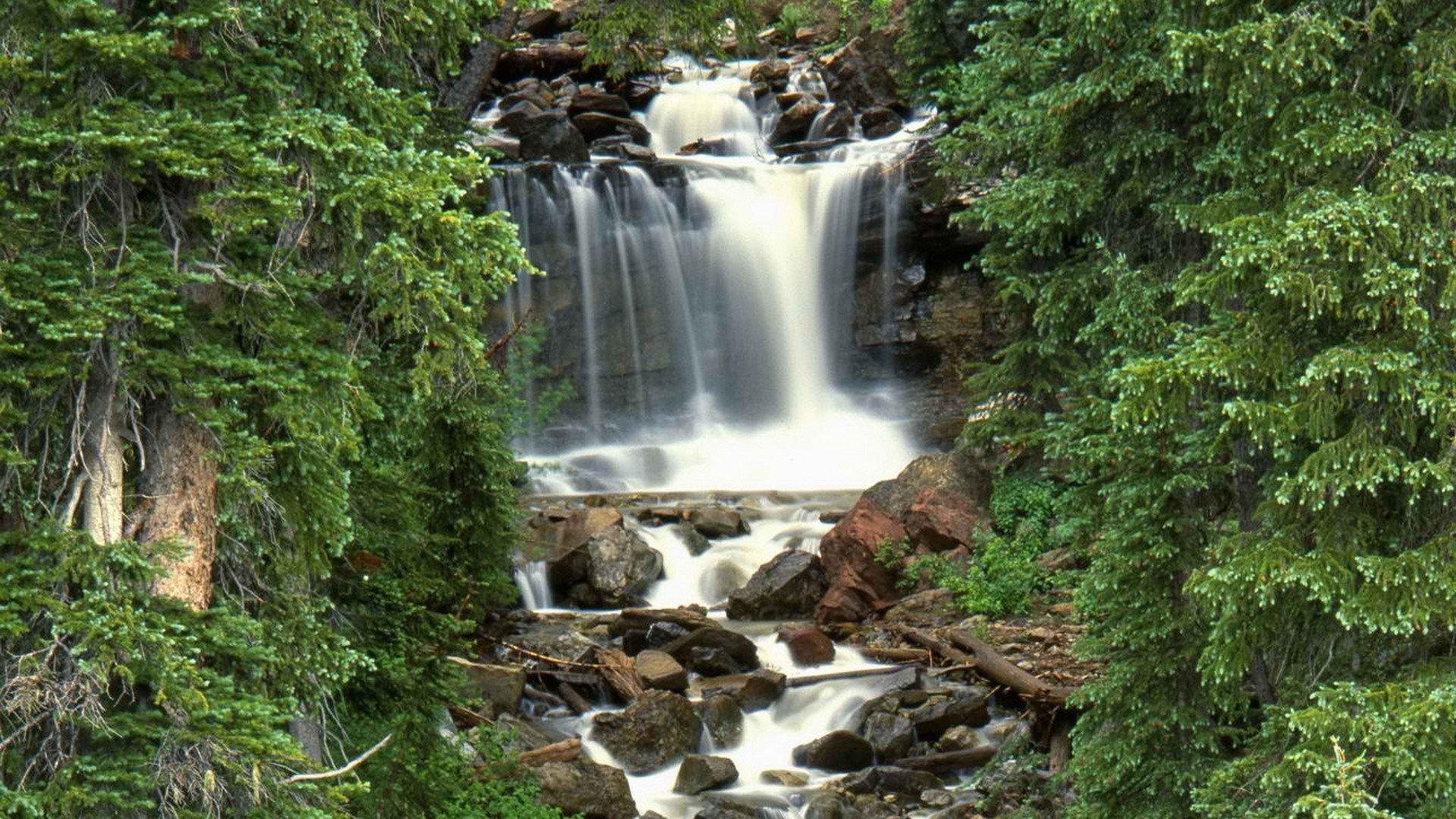 Hd Forests National Colorado Waterfalls Desktop Background - Wallpaper - HD Wallpaper 