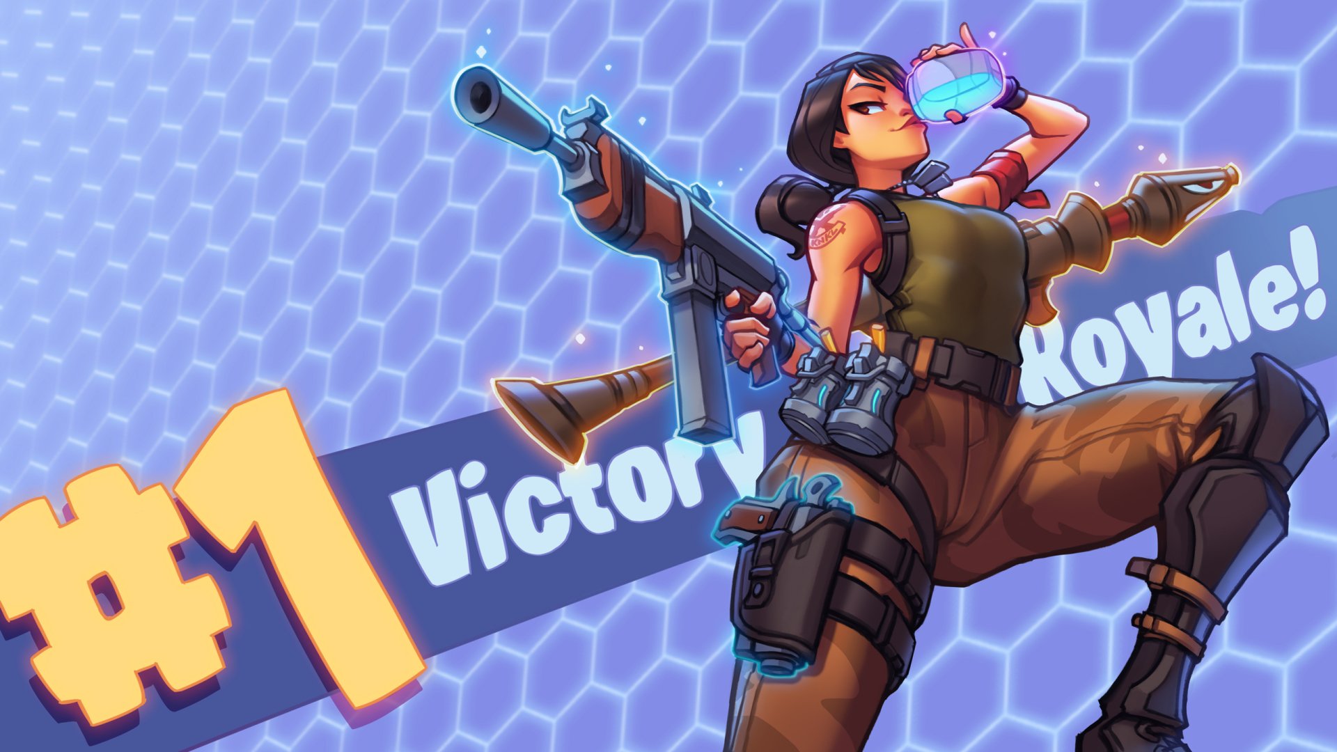 Victory Royale Wallpaper - Fortnite In Real Life - HD Wallpaper 