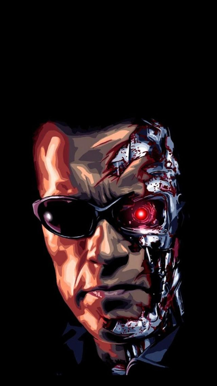 Terminator Hd Wallpaper For Android - 890x1582 Wallpaper 