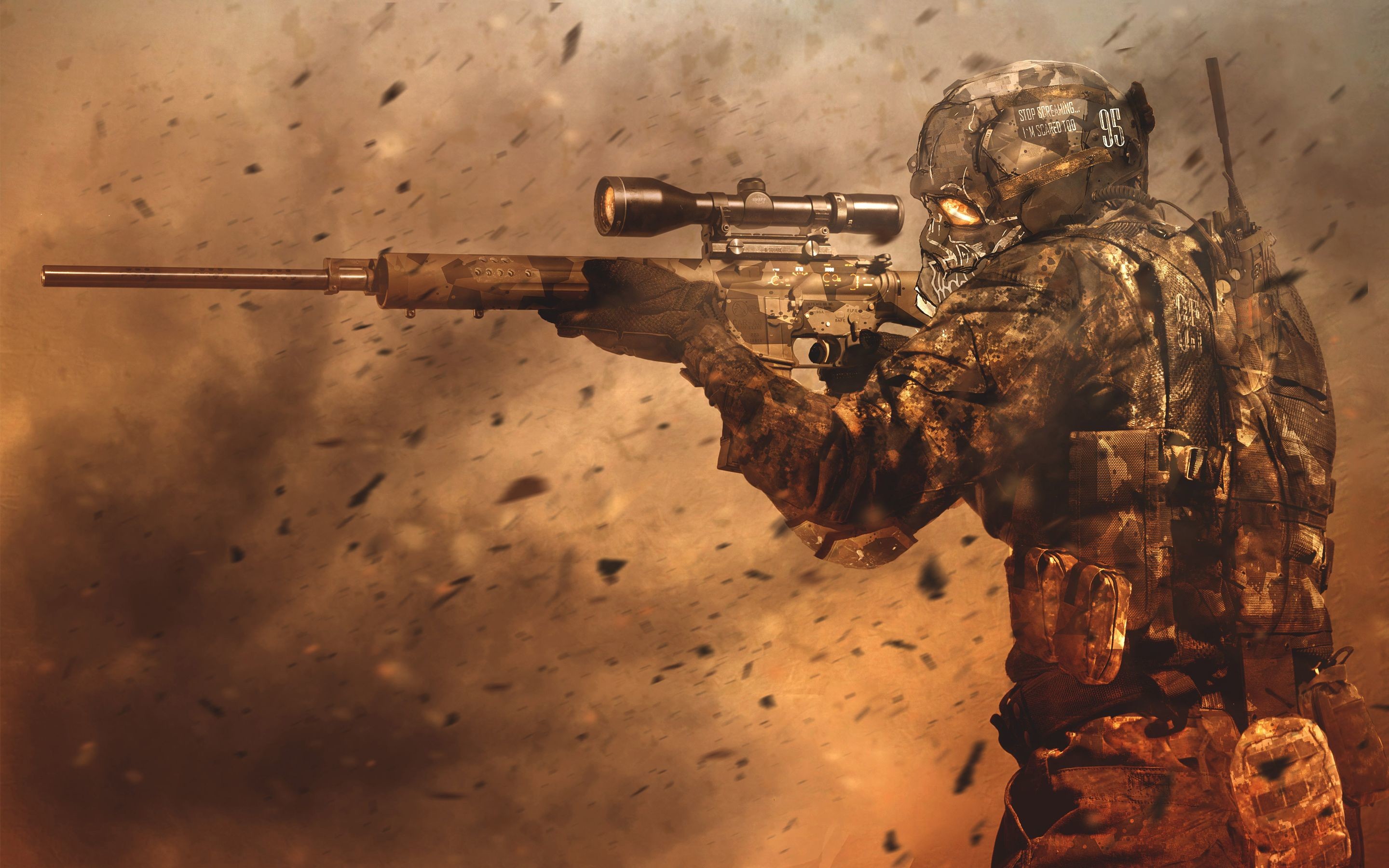 Sniper Wallpaper Hd - HD Wallpaper 
