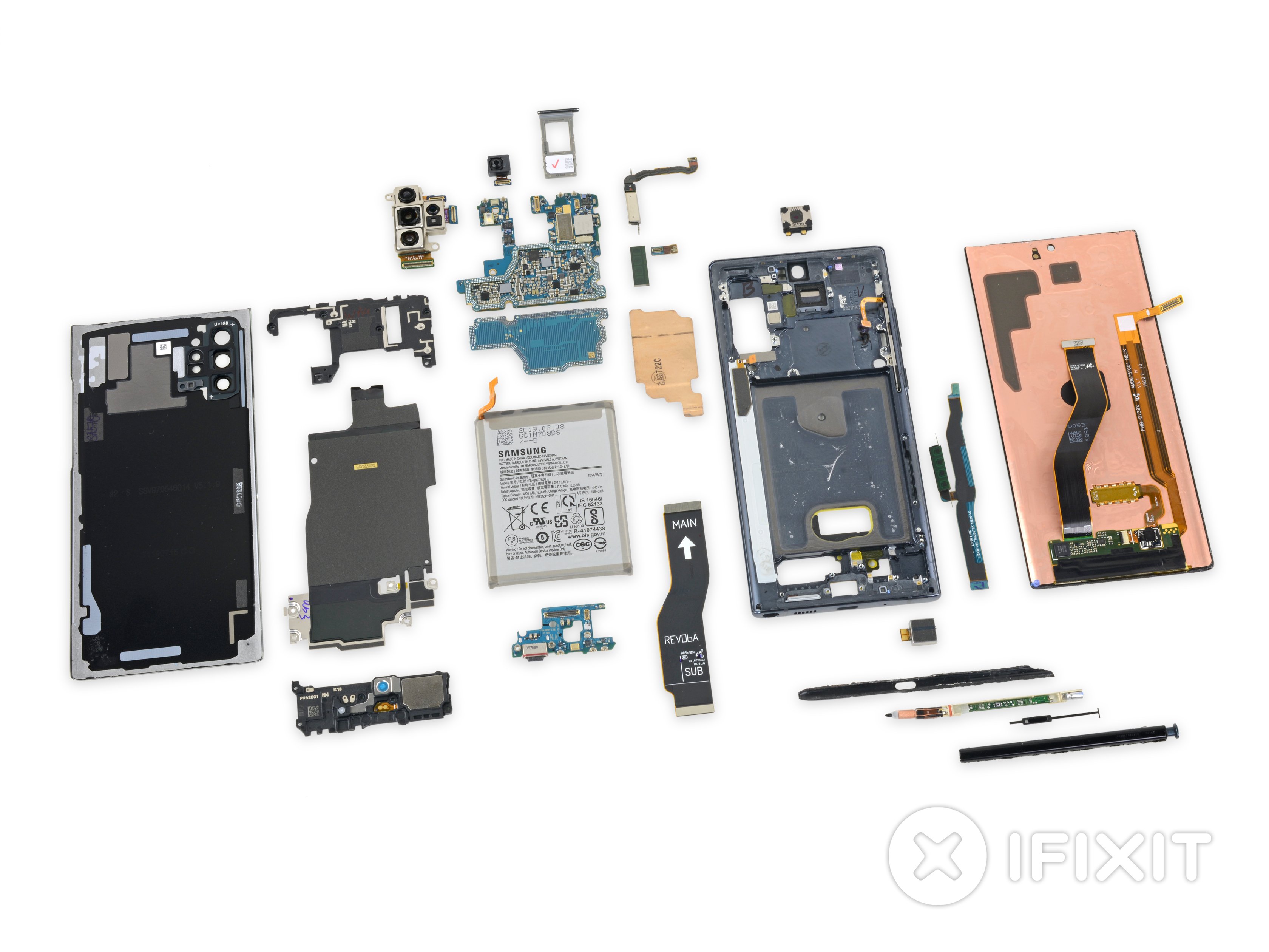 Galaxy Note 10 Teardown - HD Wallpaper 