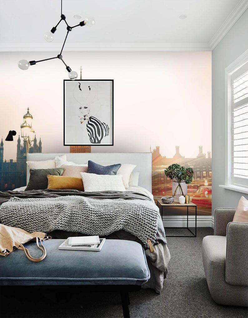 Bedroom Ideas Grey Carpet - HD Wallpaper 