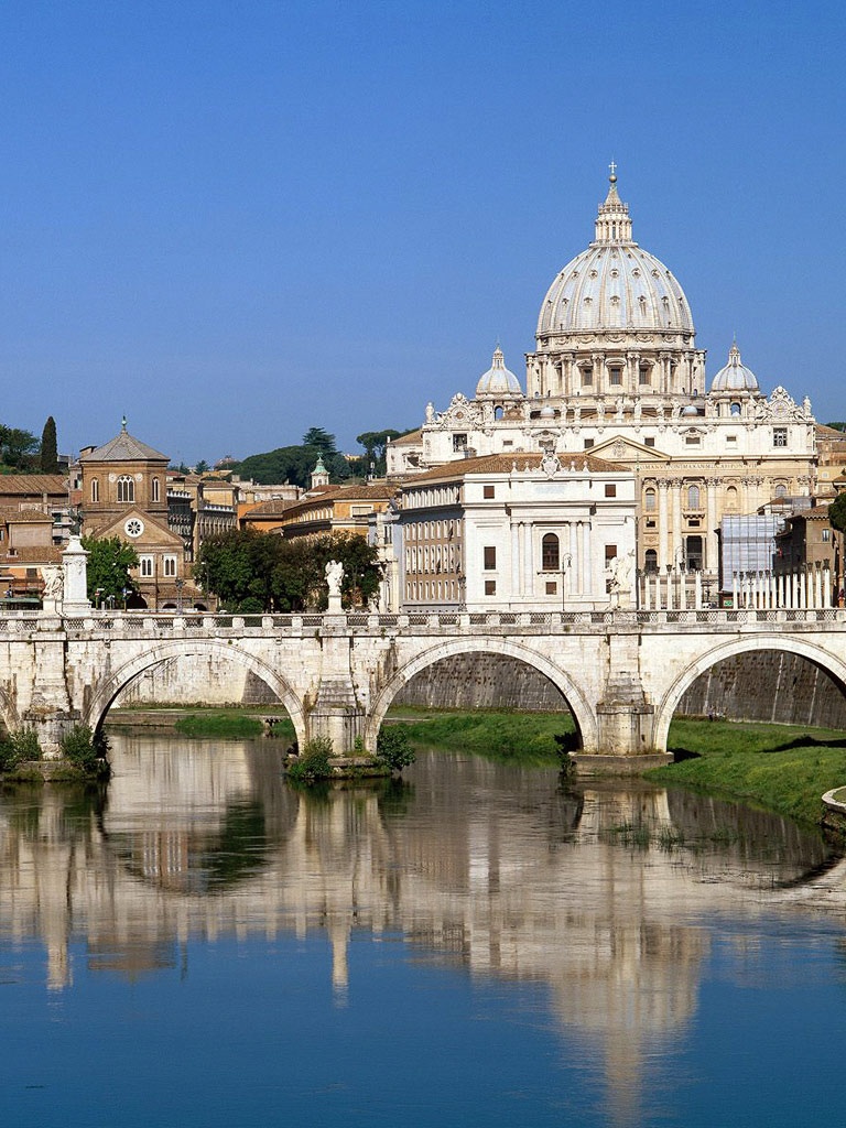 Ponte Sant'angelo - HD Wallpaper 