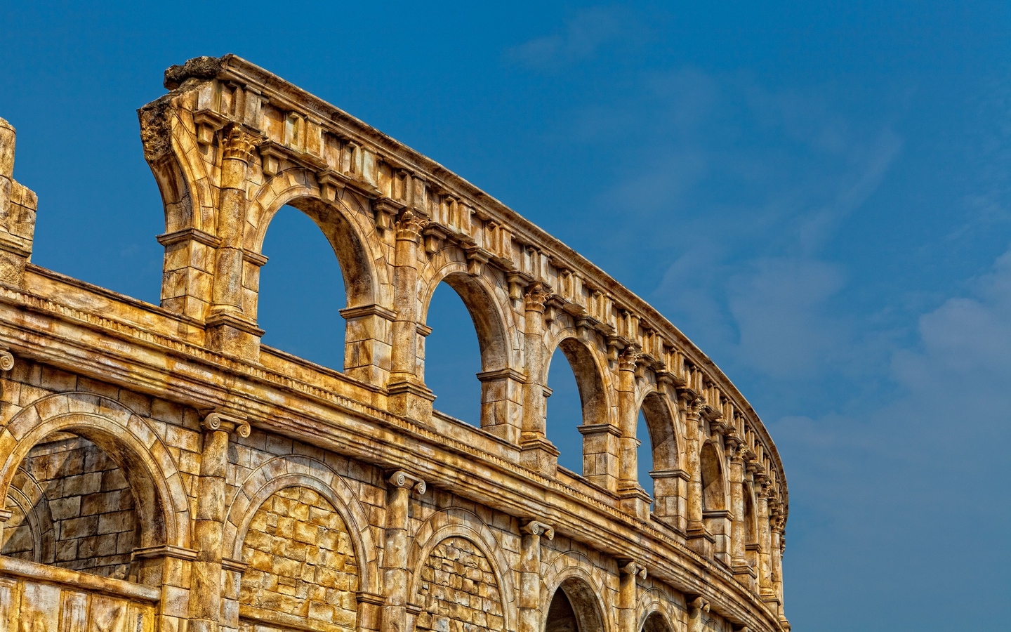 Wallpaper Colosseum, Rome, Italy, Architecture - Roman Amphitheatre - HD Wallpaper 