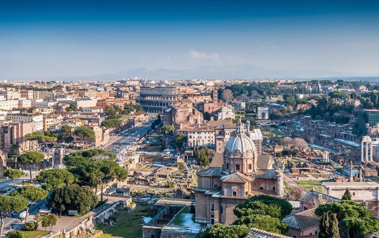 Cityscapes Roma Wallpapers - Winter Rome - HD Wallpaper 