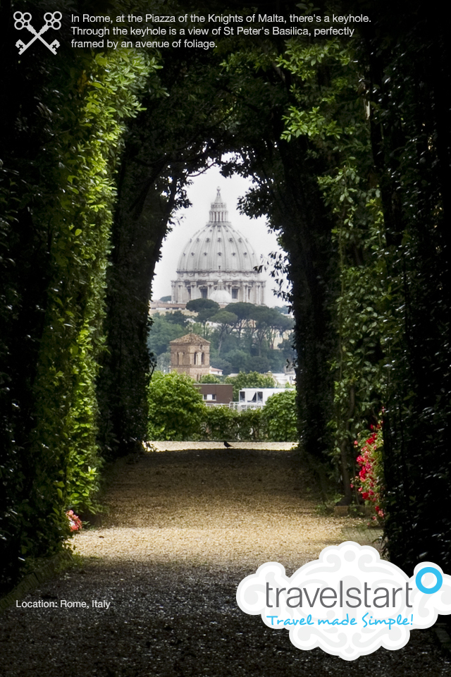 Keyhole Of The Priorato Di Malta - HD Wallpaper 