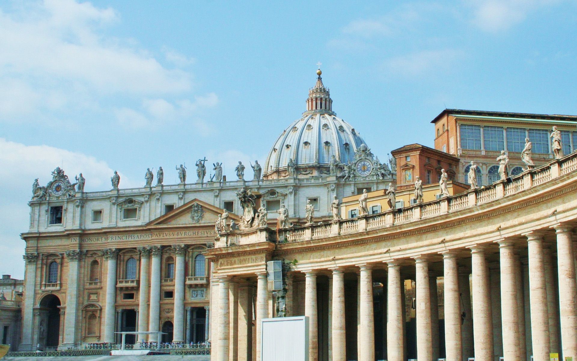 1920x1200, Vatican Wallpaper 1920 X - Saint Peter's Square - HD Wallpaper 