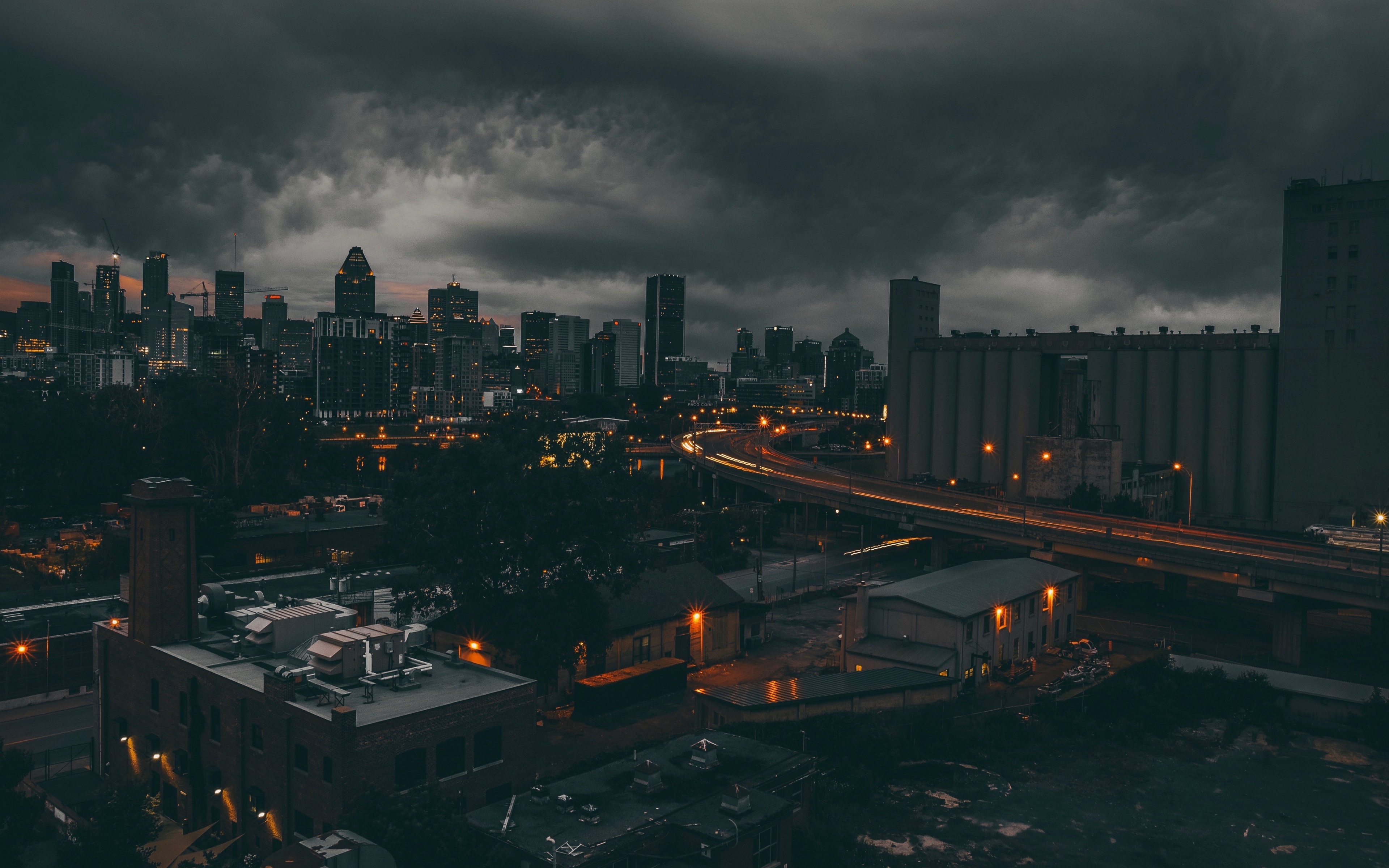 Wallpaper Montreal, Canada, Night City - Dark City Wallpaper 4k - 3840x2400 Wallpaper Wallpaper Montreal, Canada, Night City - Dark City Wallpaper 4k - 3840x2400 Wallpaper