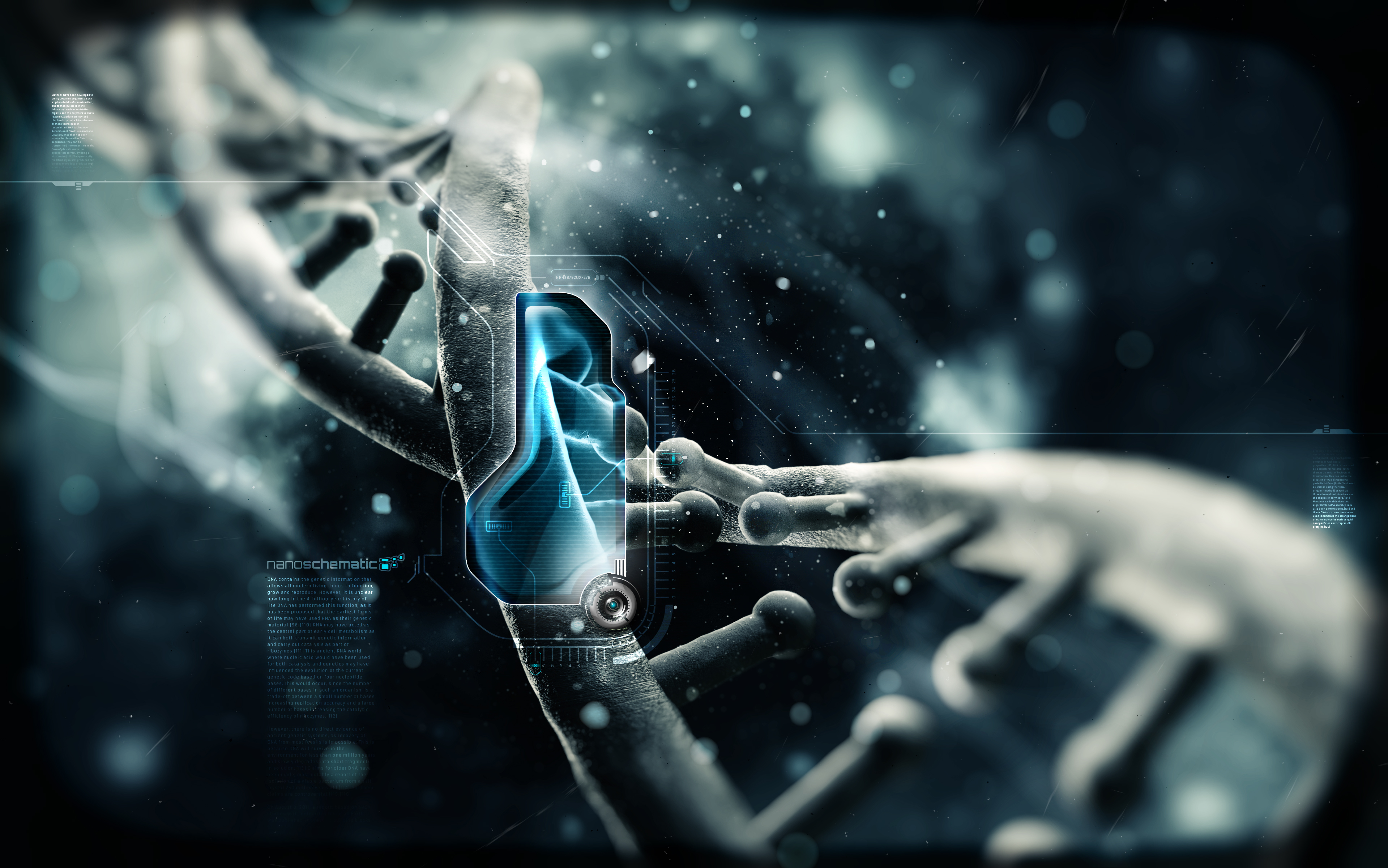 Hd Dna - HD Wallpaper 