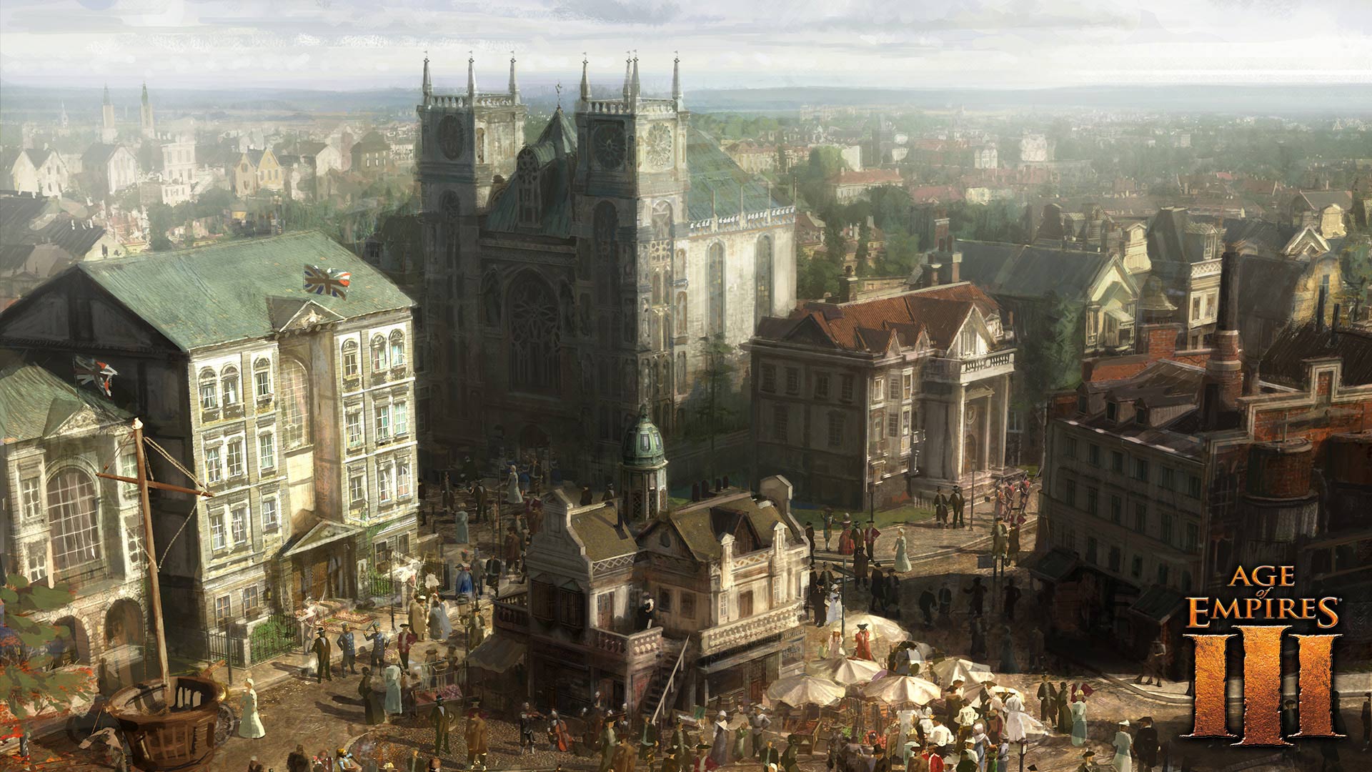 Age Of Empires City - HD Wallpaper 