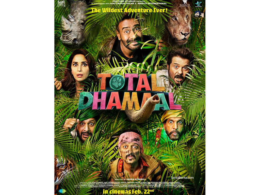 Total Dhamaal - HD Wallpaper 