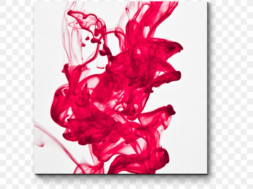 Ink Water Color Desktop Wallpaper Image, Png, 1400x1050px, - Red Ink In Water Png - HD Wallpaper 