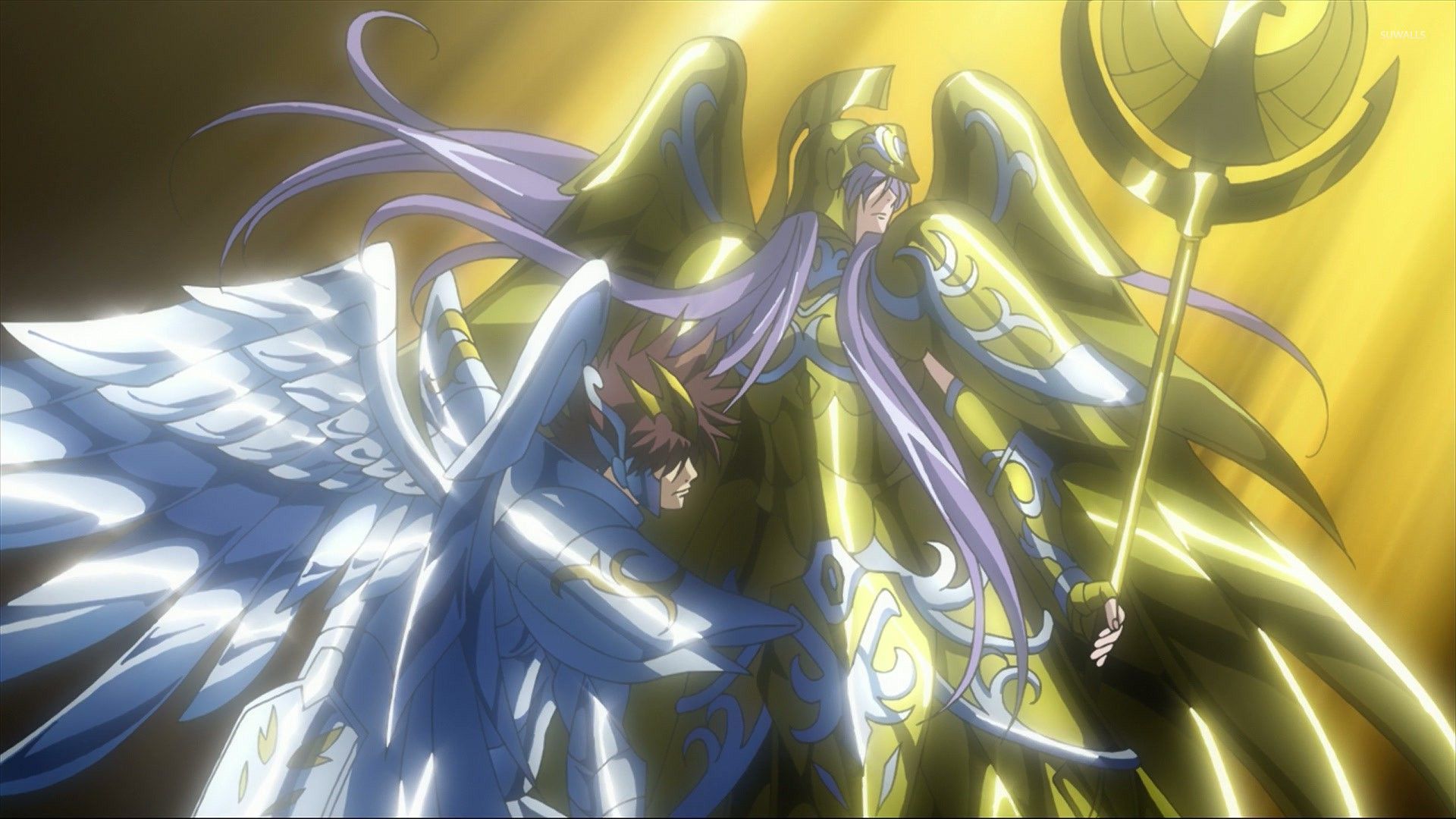 Tenma God Cloth Sasha - HD Wallpaper 