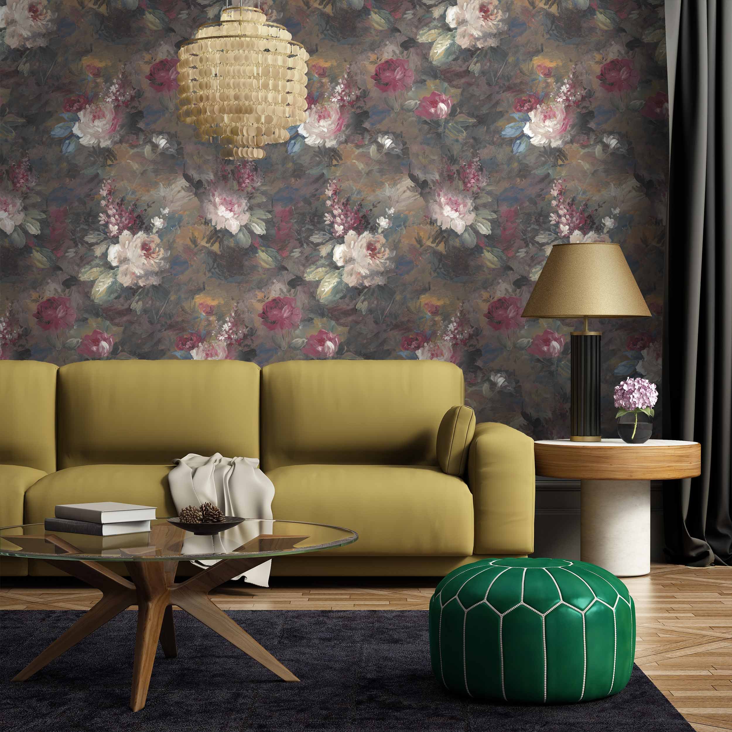 Grey Botanical - HD Wallpaper 