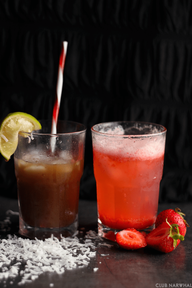 Dirty Diet Coke And Berry Lime Sprite - Strawberry Juice - HD Wallpaper 