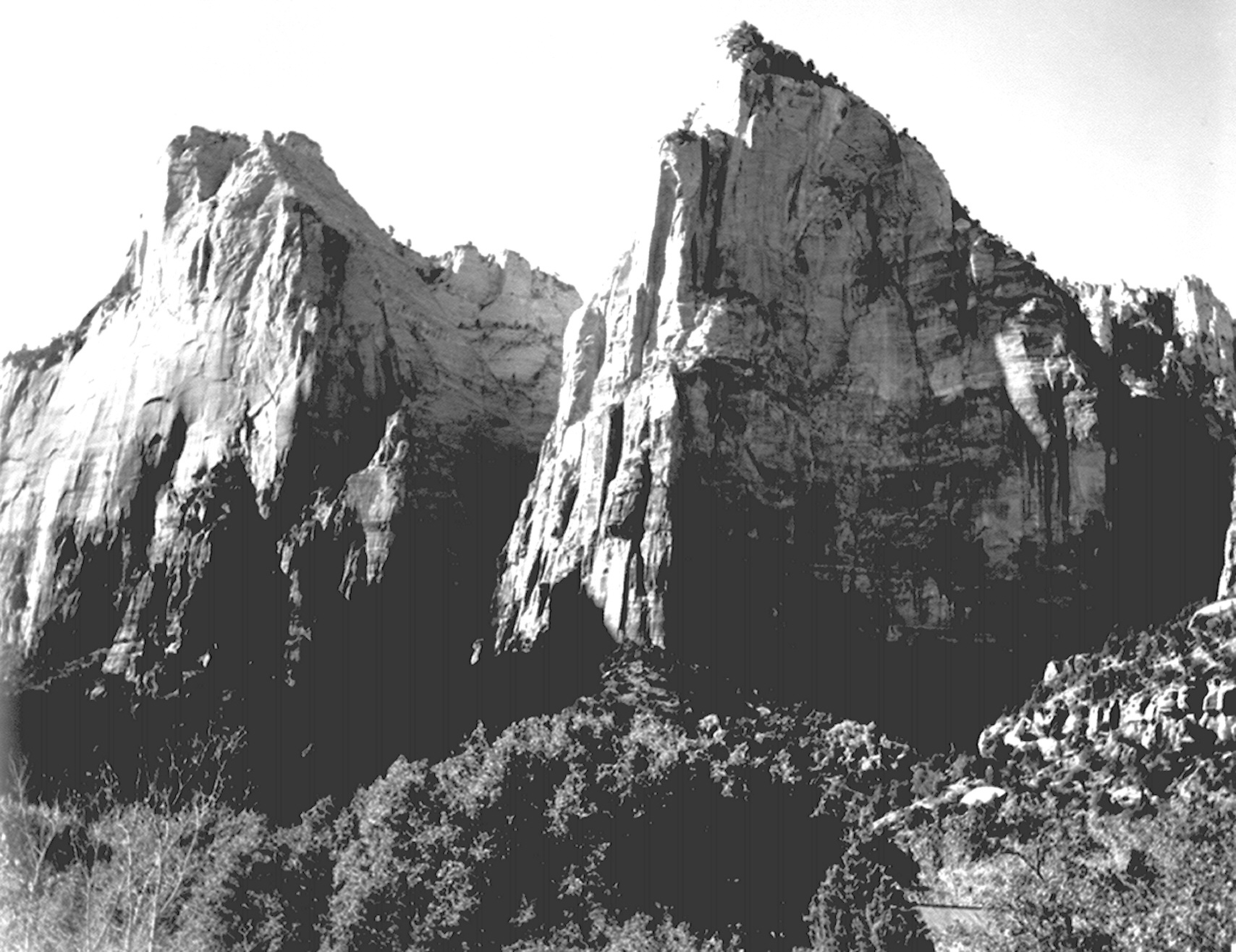 Zion Adams - Us National Parks Ansel Adams - HD Wallpaper 