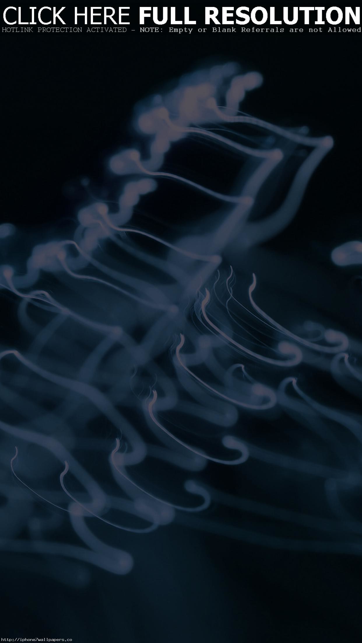 Ink Blue Soft Dark Smoke Bokeh Pattern Android Wallpaper - Warren Street Tube Station - HD Wallpaper 