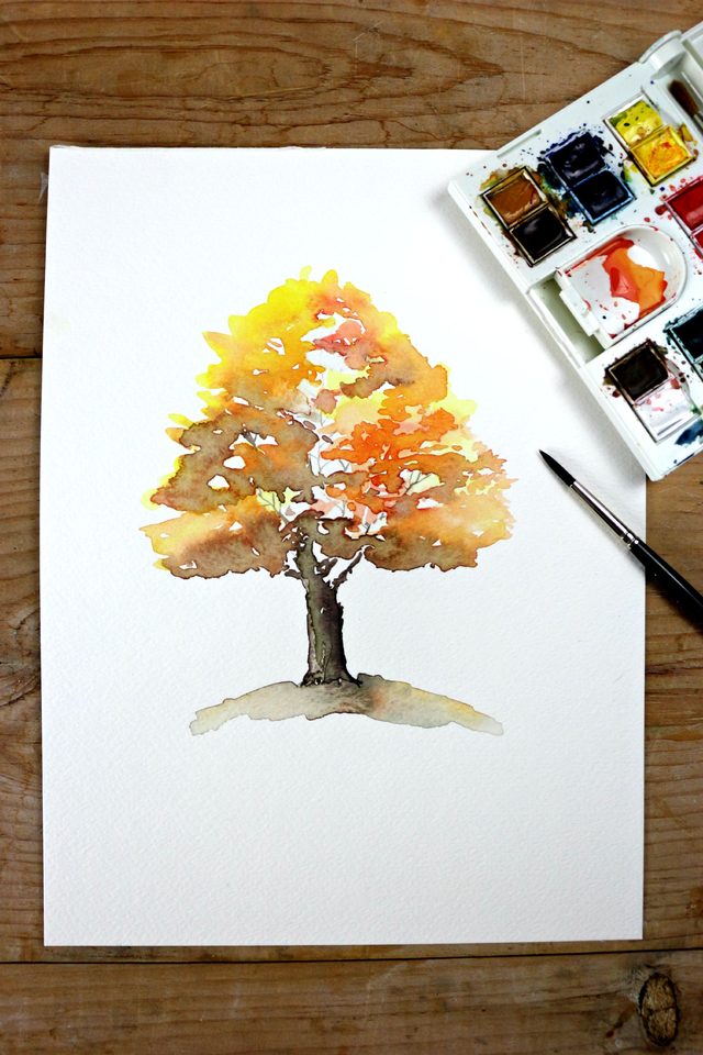 368309ce 67be 4f42 9ce1 37f7615737e6 - Easy Watercolour Painting Tree - HD Wallpaper 
