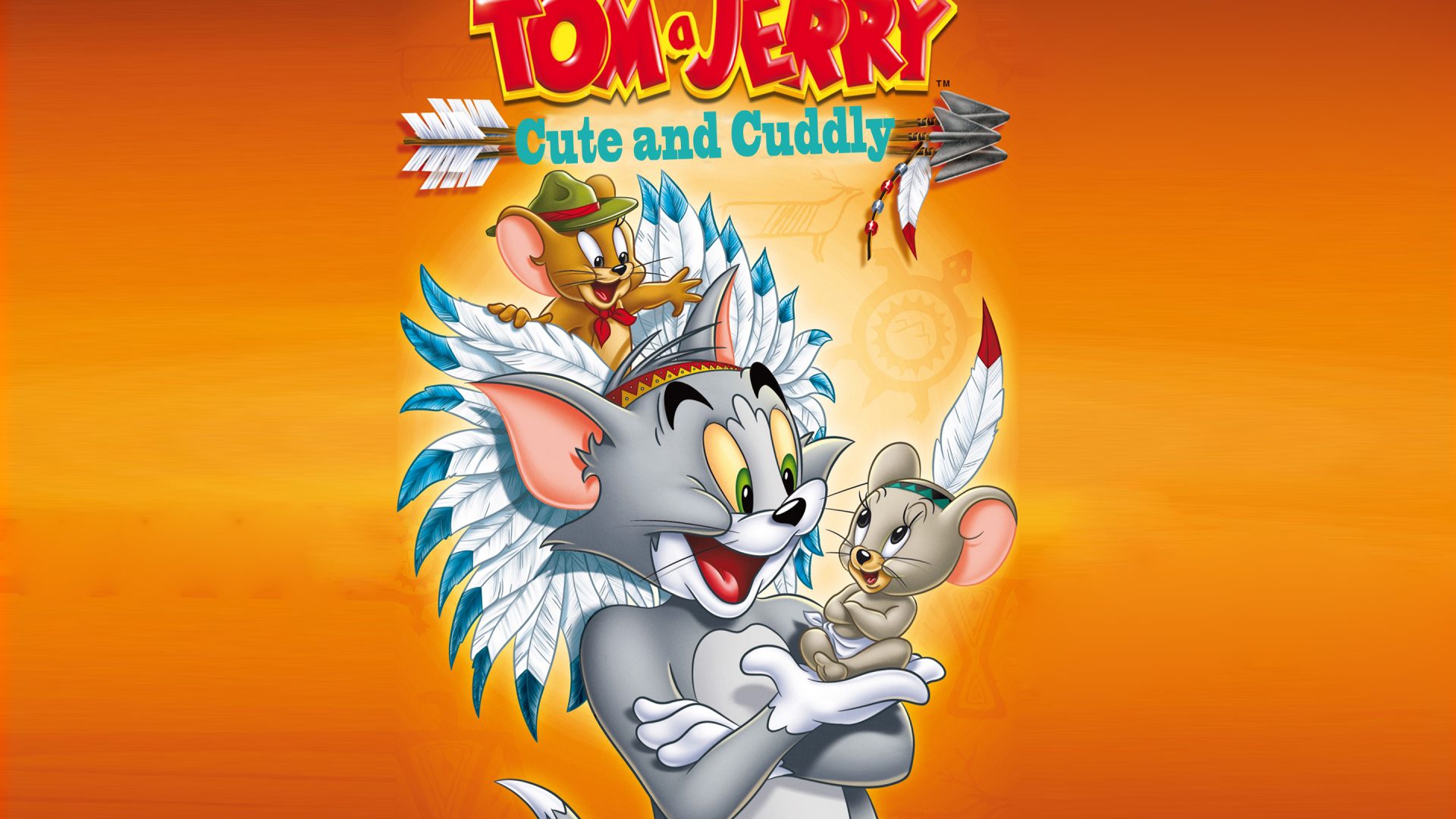 Tom And Jerry Cute & Cuddly - HD Wallpaper 