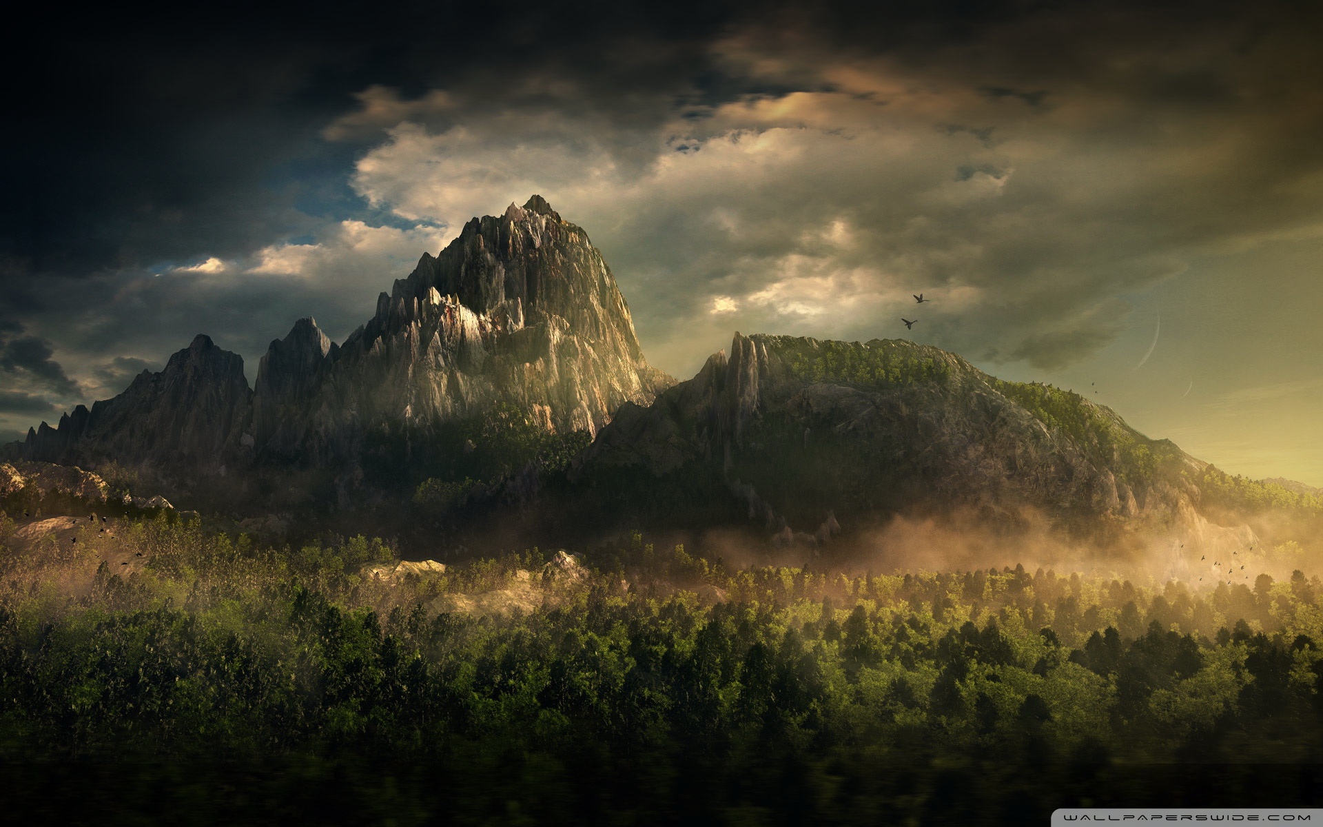 Mountain Landscape Wallpapers 1080p - HD Wallpaper 