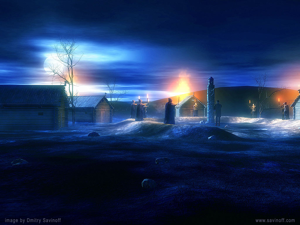 Performing Pagan Rite Ceremony - HD Wallpaper 