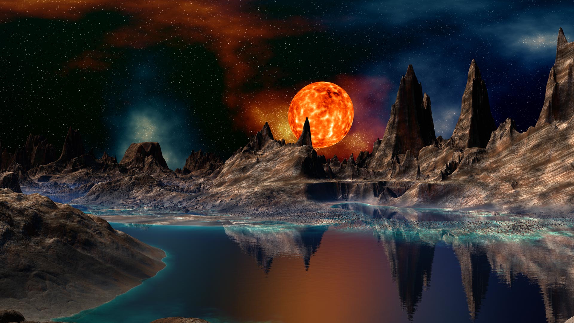 Sci Fi Hd Background - HD Wallpaper 