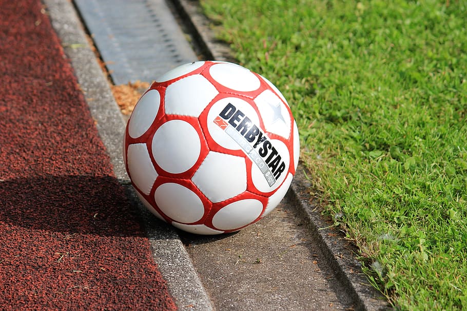 Football, Playing Field, Rush, Green, Grass, Football - Football Pitch - HD Wallpaper 