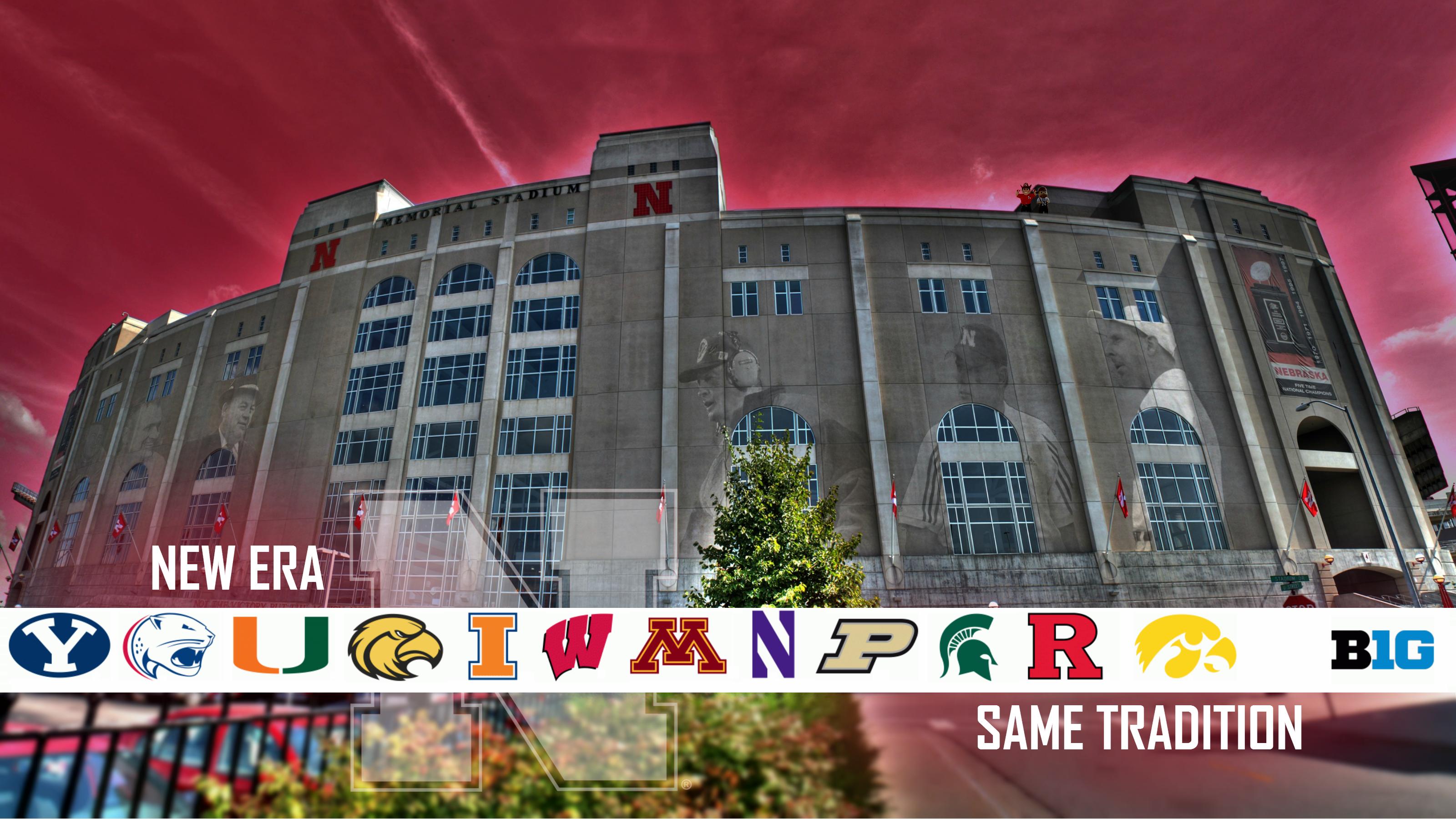 Memorial Stadium, Lincoln - HD Wallpaper 