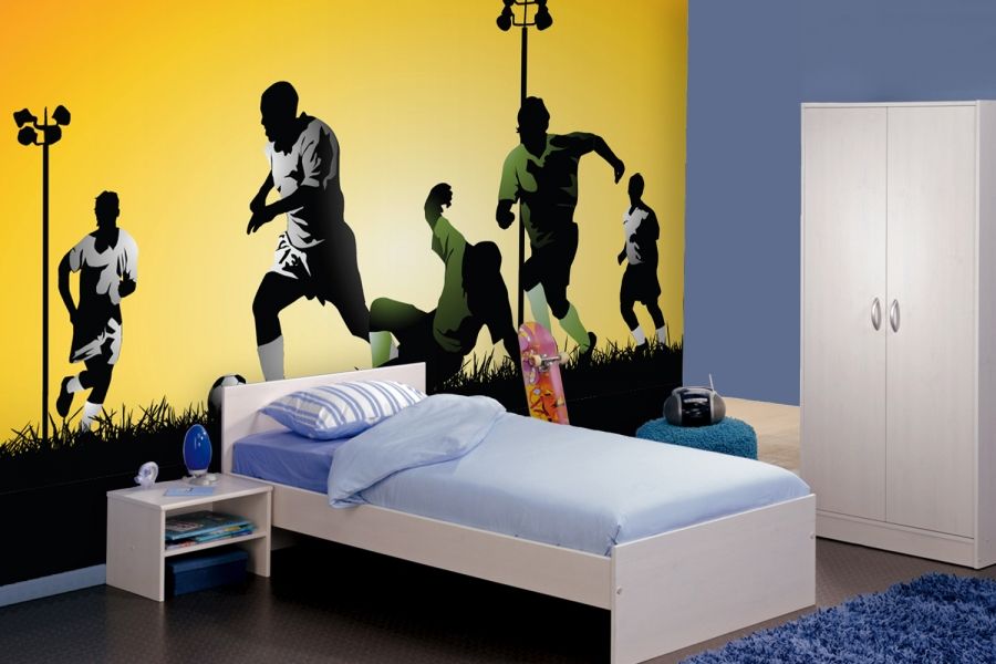 Silhouette Football Team Png - HD Wallpaper 