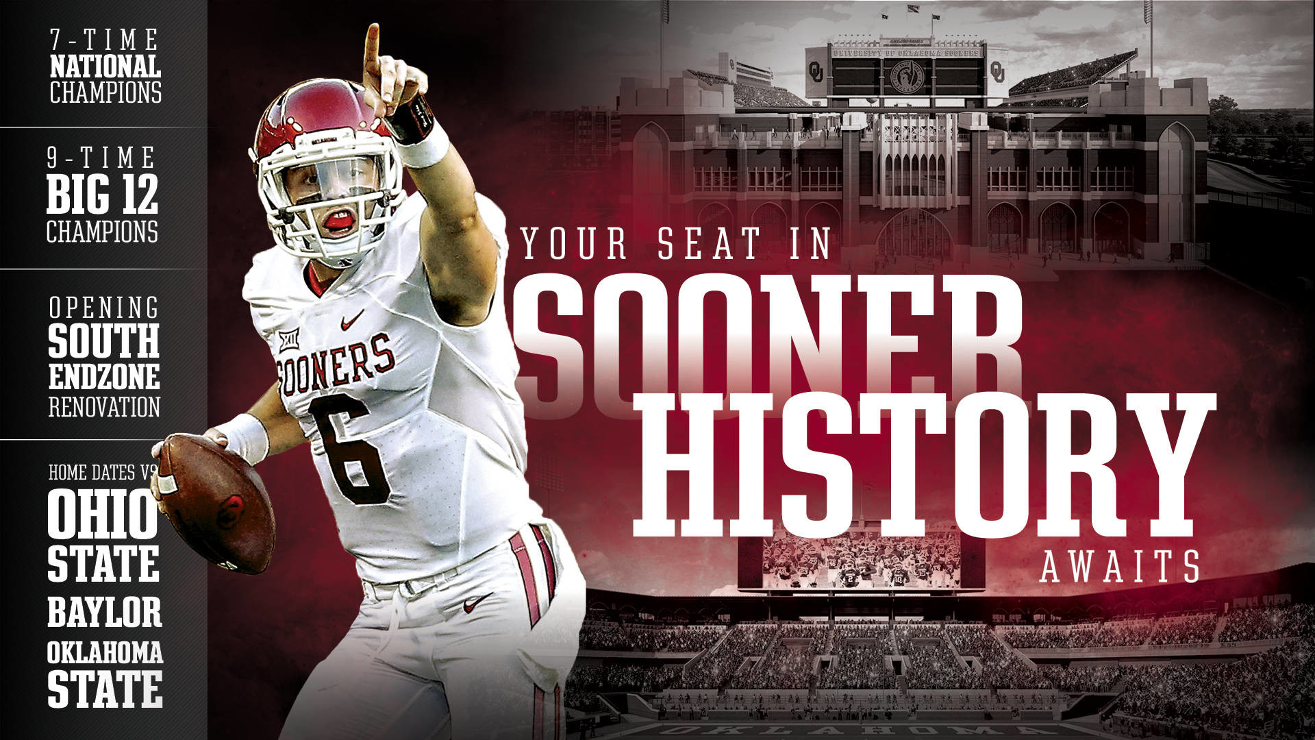 Season Ticket Renewals Due March 31 
 Data-src /w/full/7/d/9/7293 - The University Of Oklahoma - HD Wallpaper 