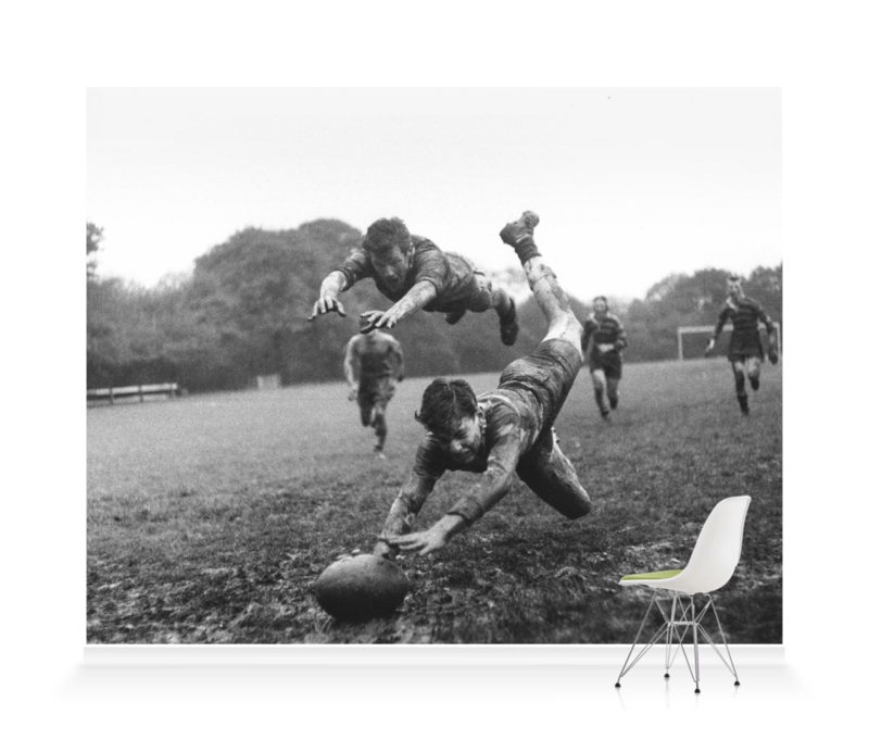 Rugby Black And White - HD Wallpaper 