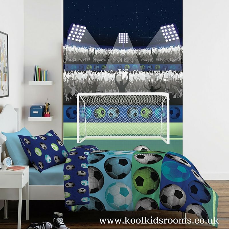 Catherine Lansfield Football Wall Mural - HD Wallpaper 