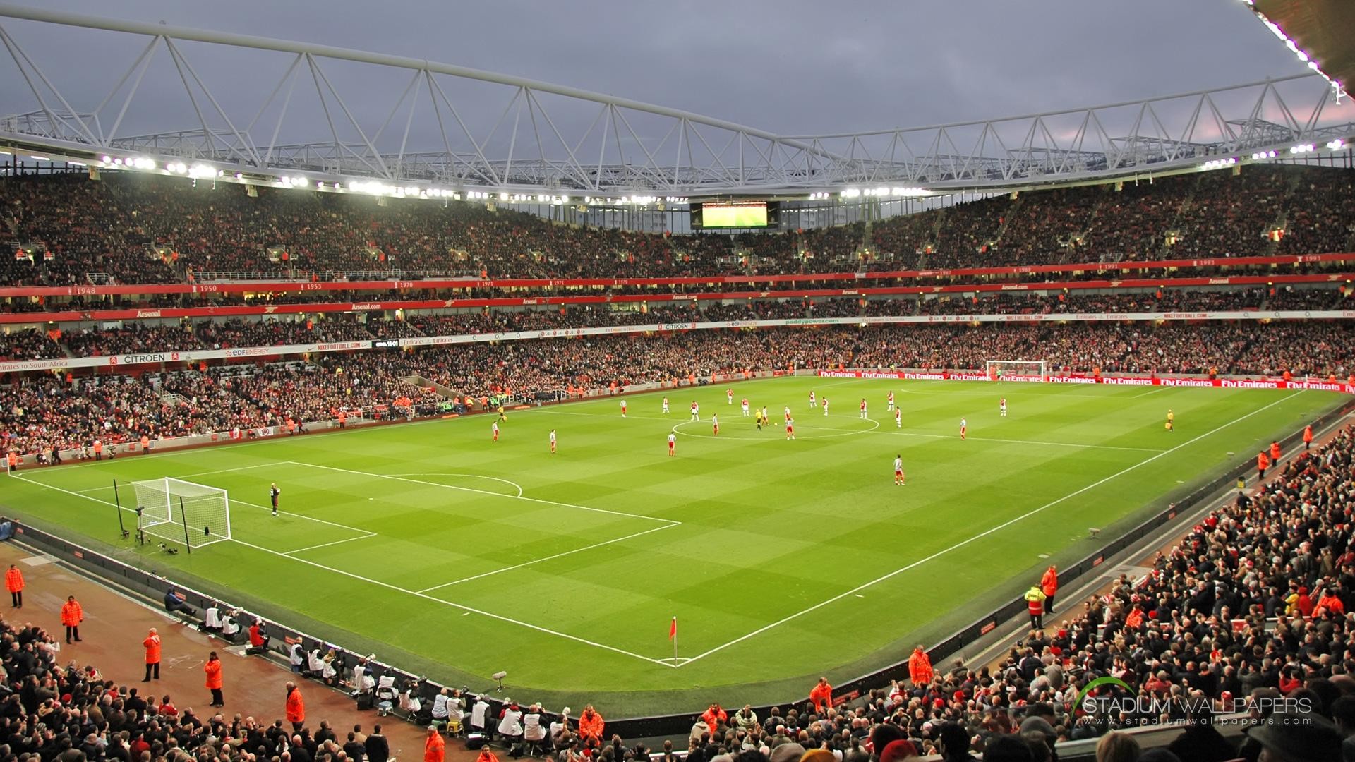 1920x1080, Football Stadium Wallpaper Hd - Arsenal V Vorskla Poltava - HD Wallpaper 