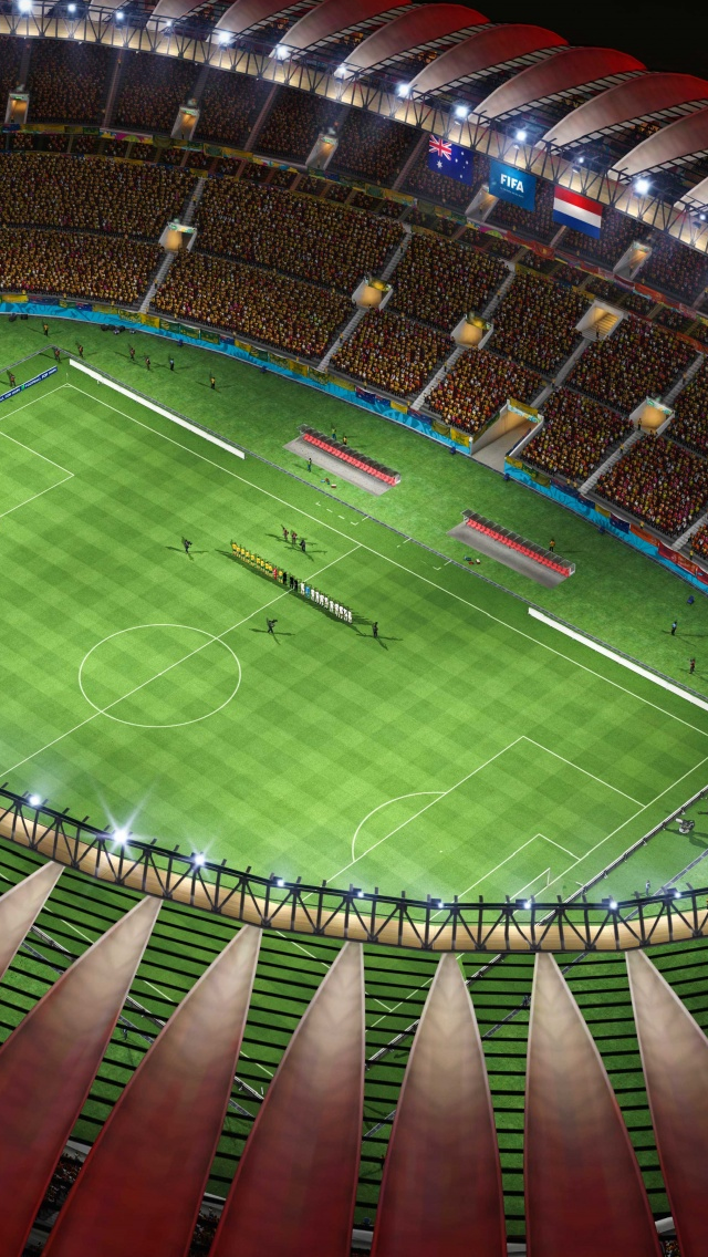 World Cup Finals Stadium 2014 - HD Wallpaper 