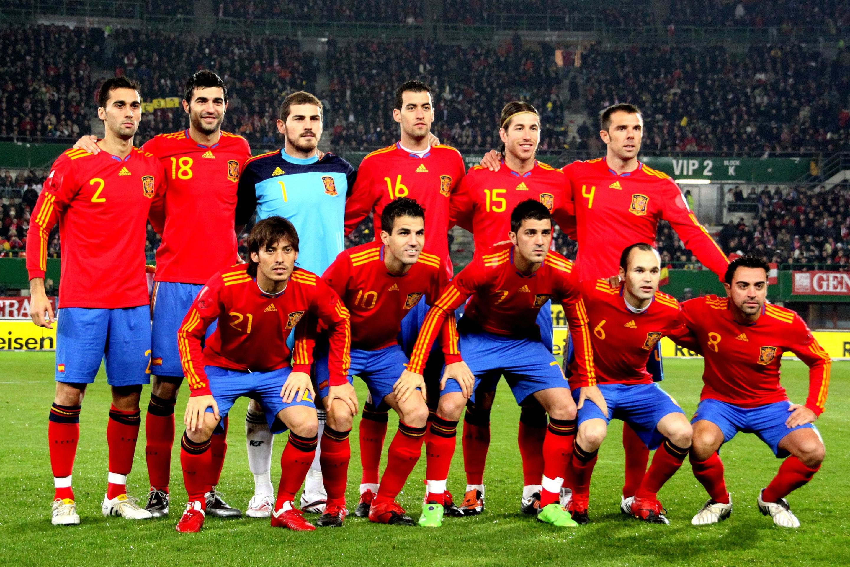 Spain Football Team Hd Images Find Best Latest Spain - Spain Football Team 2018 - HD Wallpaper 