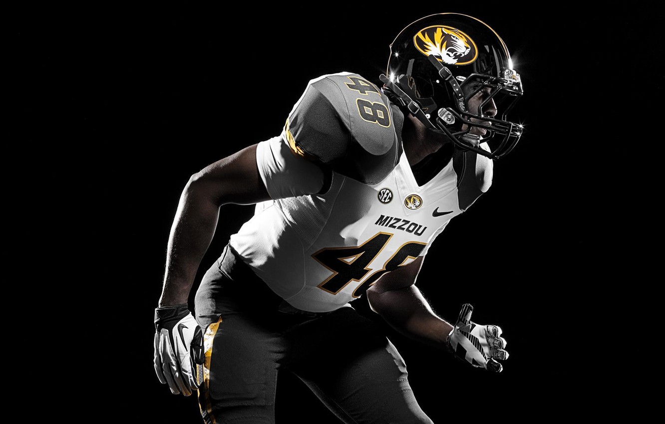 Photo Wallpaper Room, Helmet, Uniform, Nike, Ncaa, - Missouri Tigers Football - HD Wallpaper 