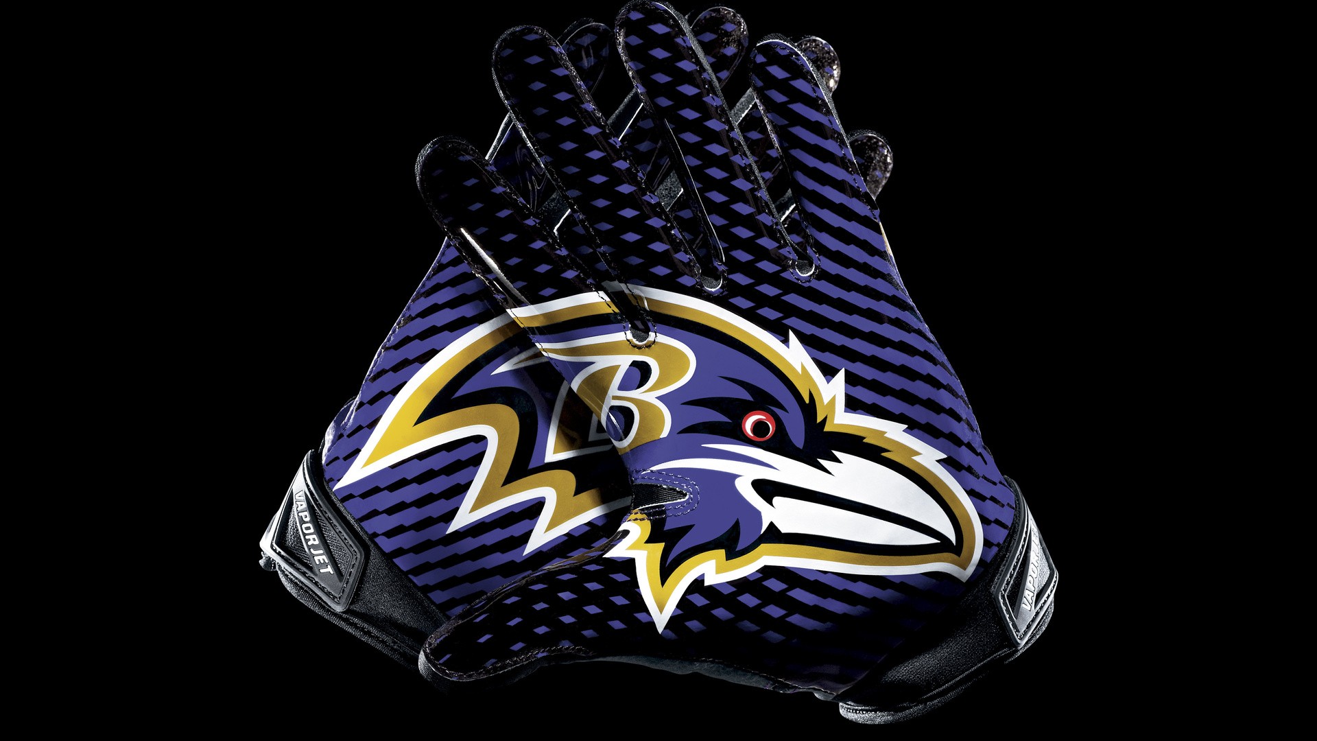 Baltimore Ravens Backgrounds Hd - Ravens Nfl Football Gloves - HD Wallpaper 