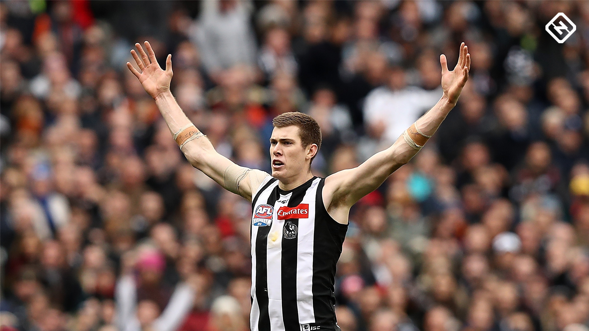 Mason Cox Logo - Collingwood 2019 - HD Wallpaper 