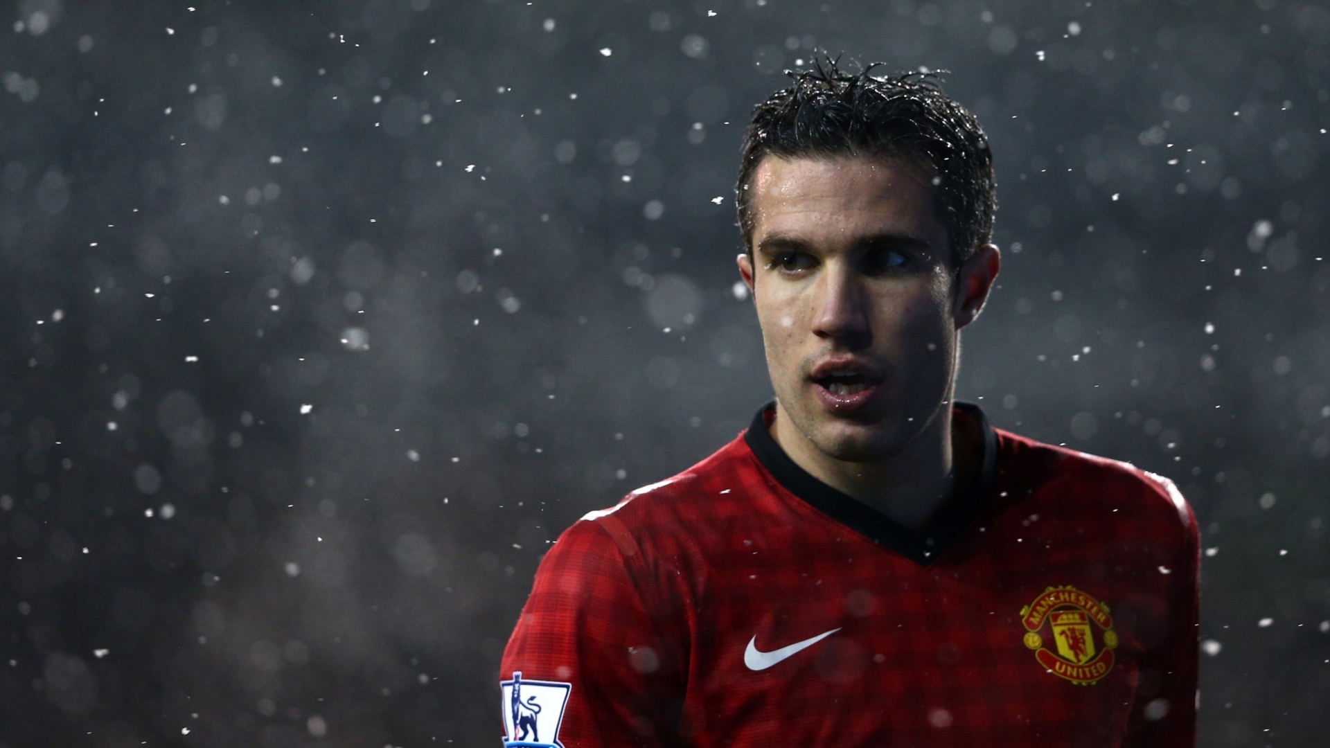 Wallpaper Robin Van Persie Football - Man Utd Robin Van Persie - HD Wallpaper 