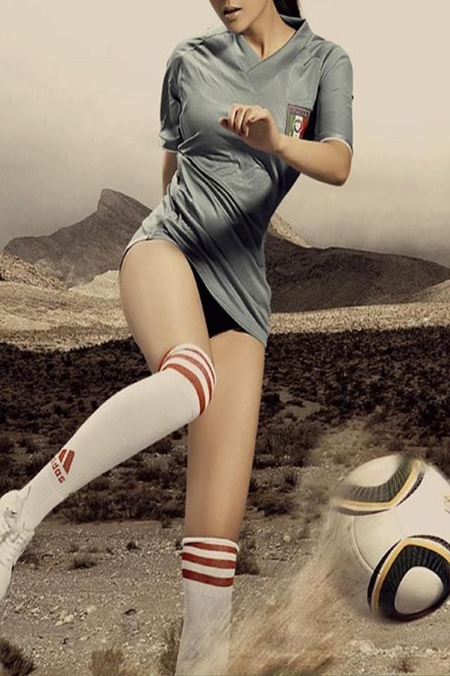 Girls Football Wallpaper Iphone - HD Wallpaper 