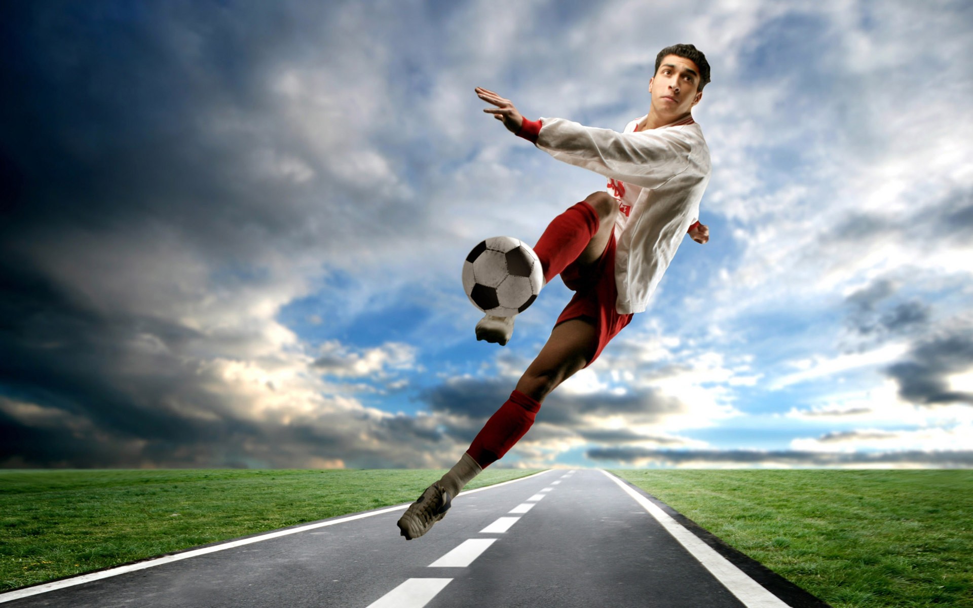 Sport Wallpaper Football - HD Wallpaper 